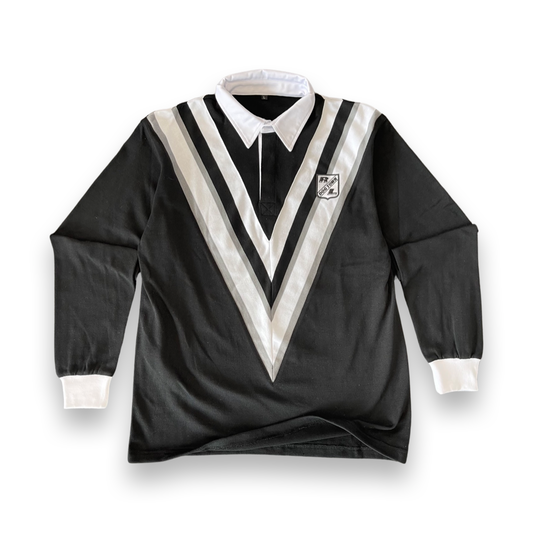 DTB Rugby Jersey - Black and White V
